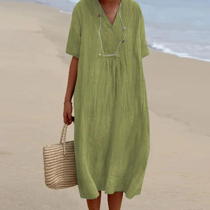 Karen | Women's Black Summer Dress 3
