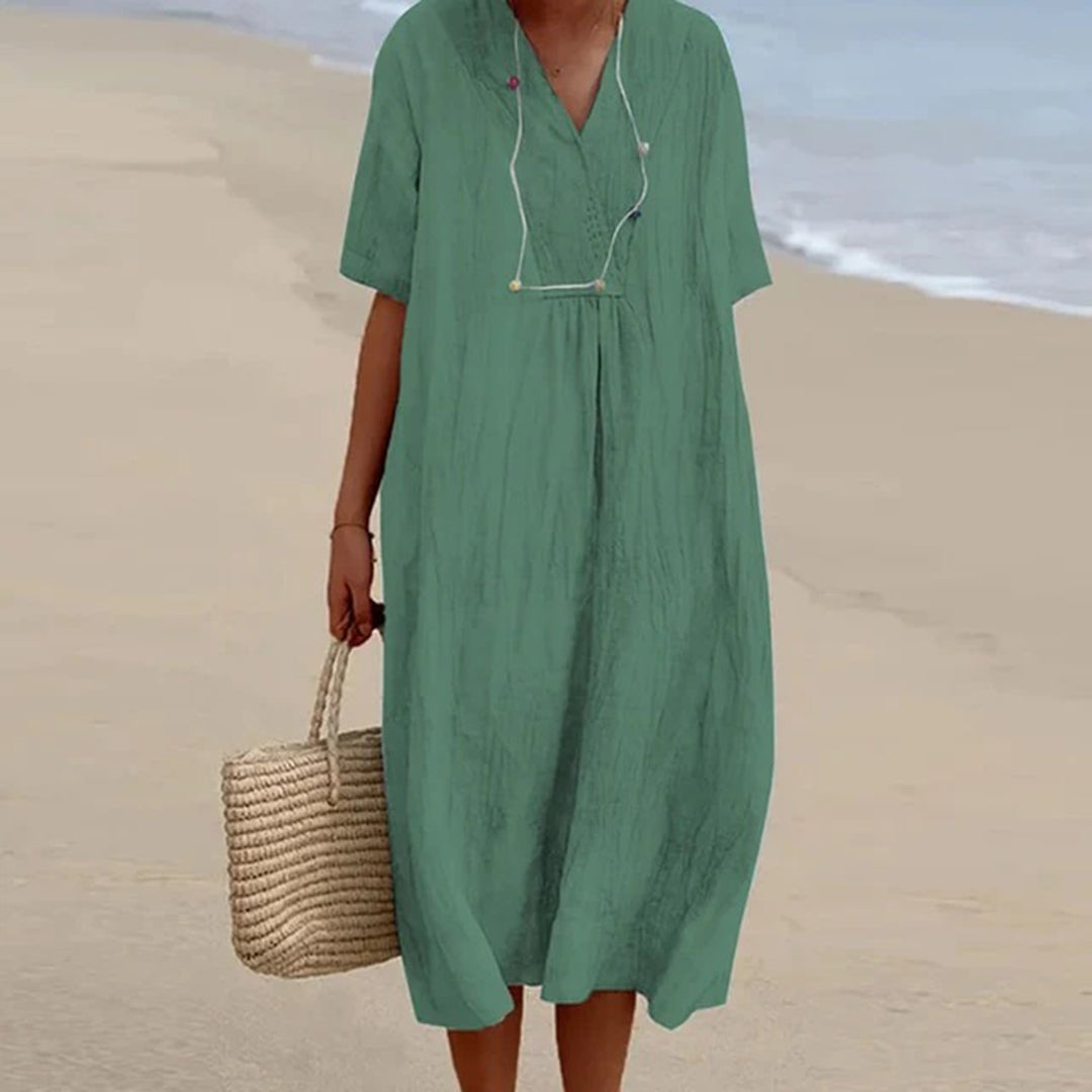 Karen | Women's Black Summer Dress 5