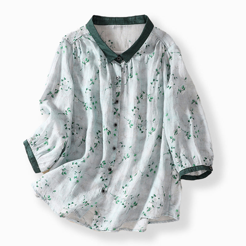 Bella | Floral Summer Blouse 3