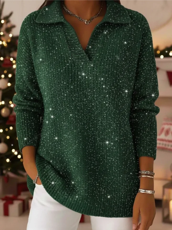 Livia – Christmas sweater with a sparkling festive accent 2