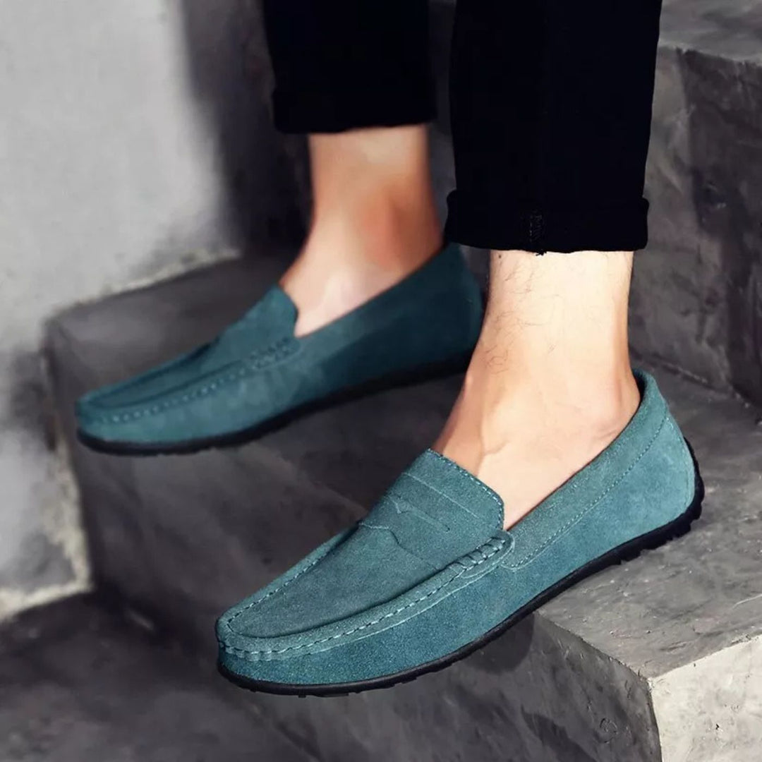Henry | Black Loafers for Women-4