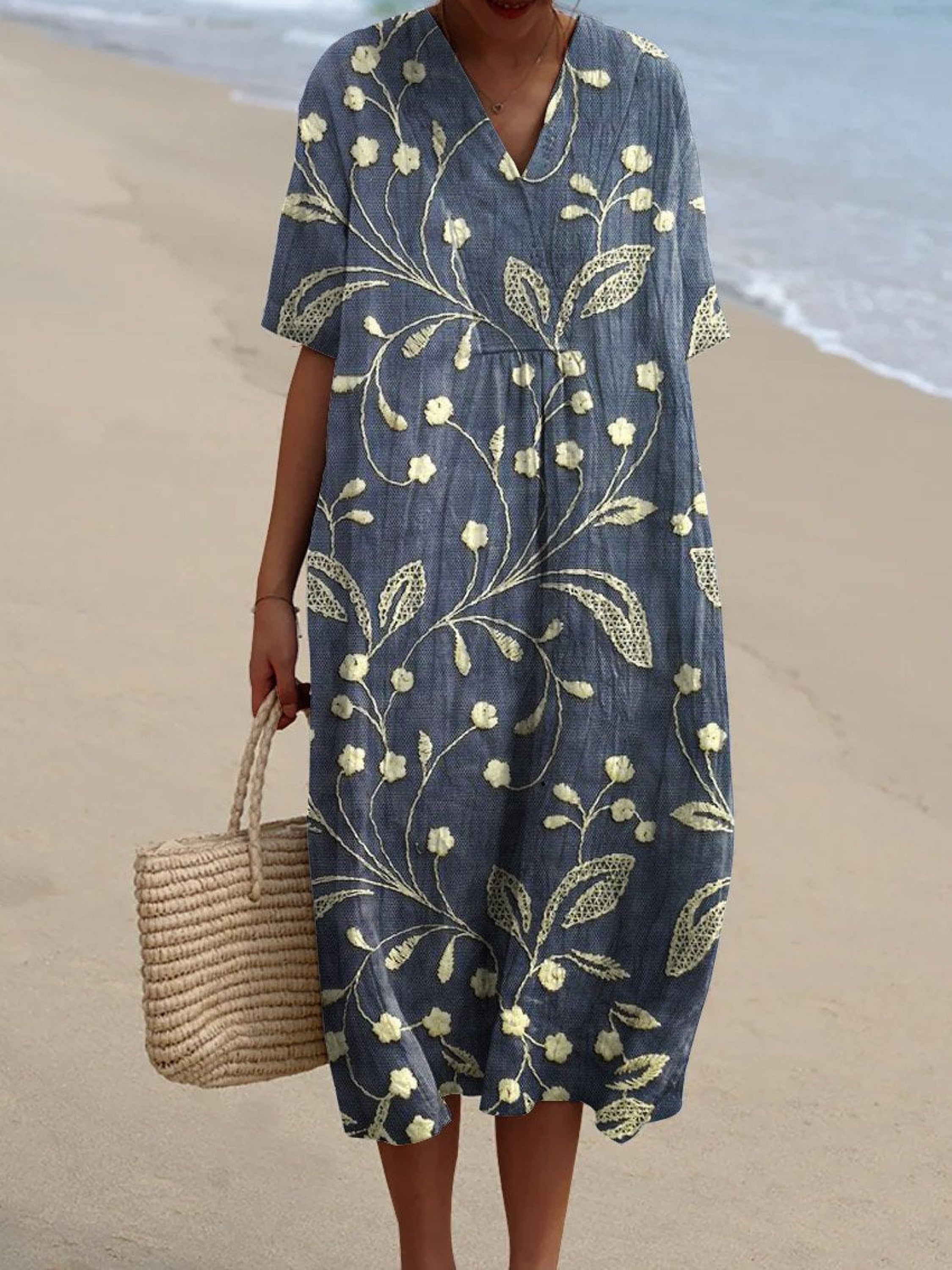Long-sleeved dress