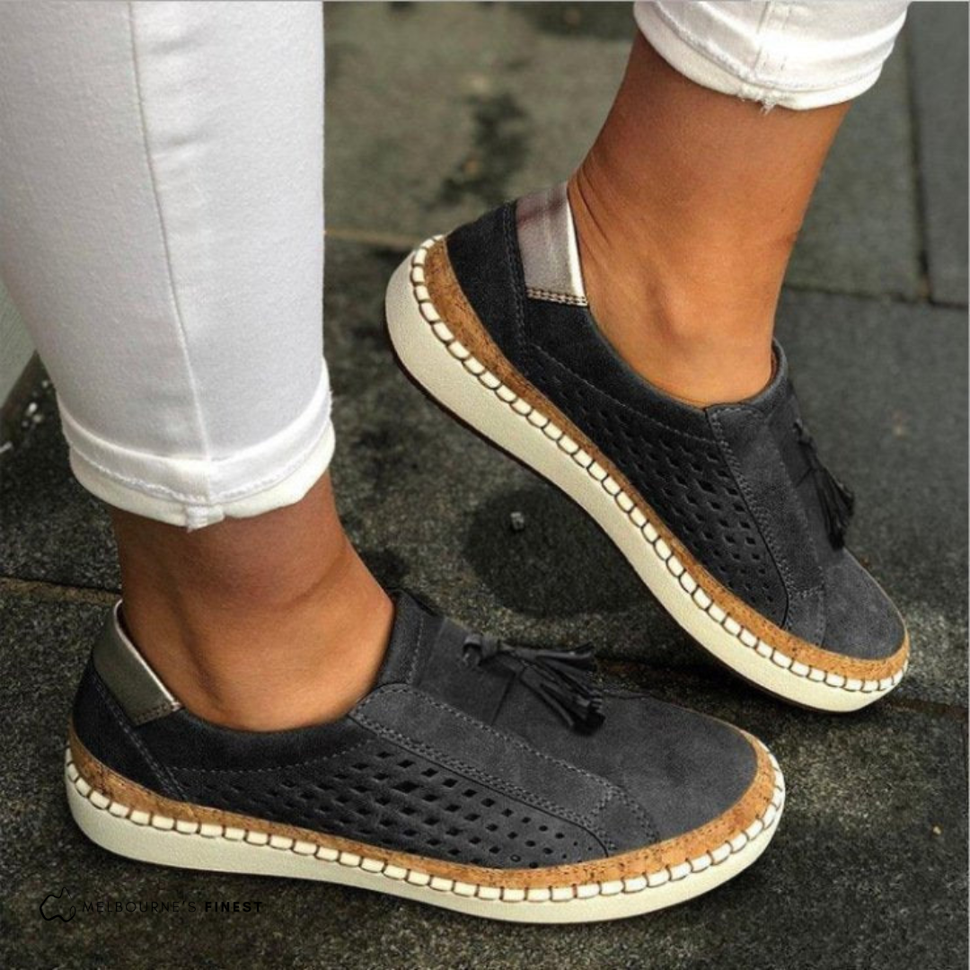 Selina Orthopedic Slip On Shoes - Comfort, Support & Slip Resistant-3