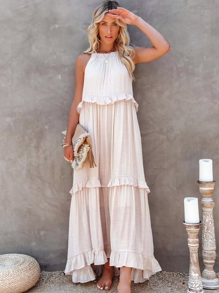 Mabel | Women's White Maxi Dress 0