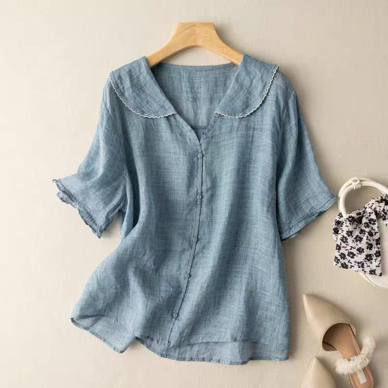Khloe | Elegant Scalloped Blouse 3