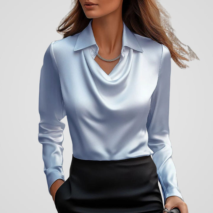 Malvina | Elegant Satin Blouse 1