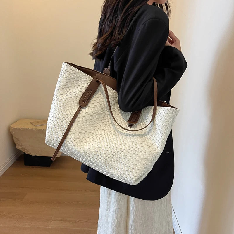 Margot | Chic Woven Tote Bag 4