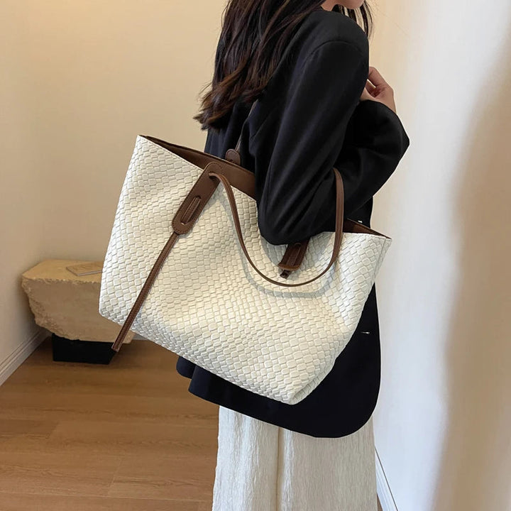 Margot | Chic Woven Tote Bag 4