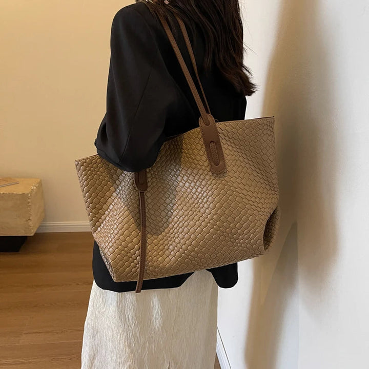 Margot | Chic Woven Tote Bag 5