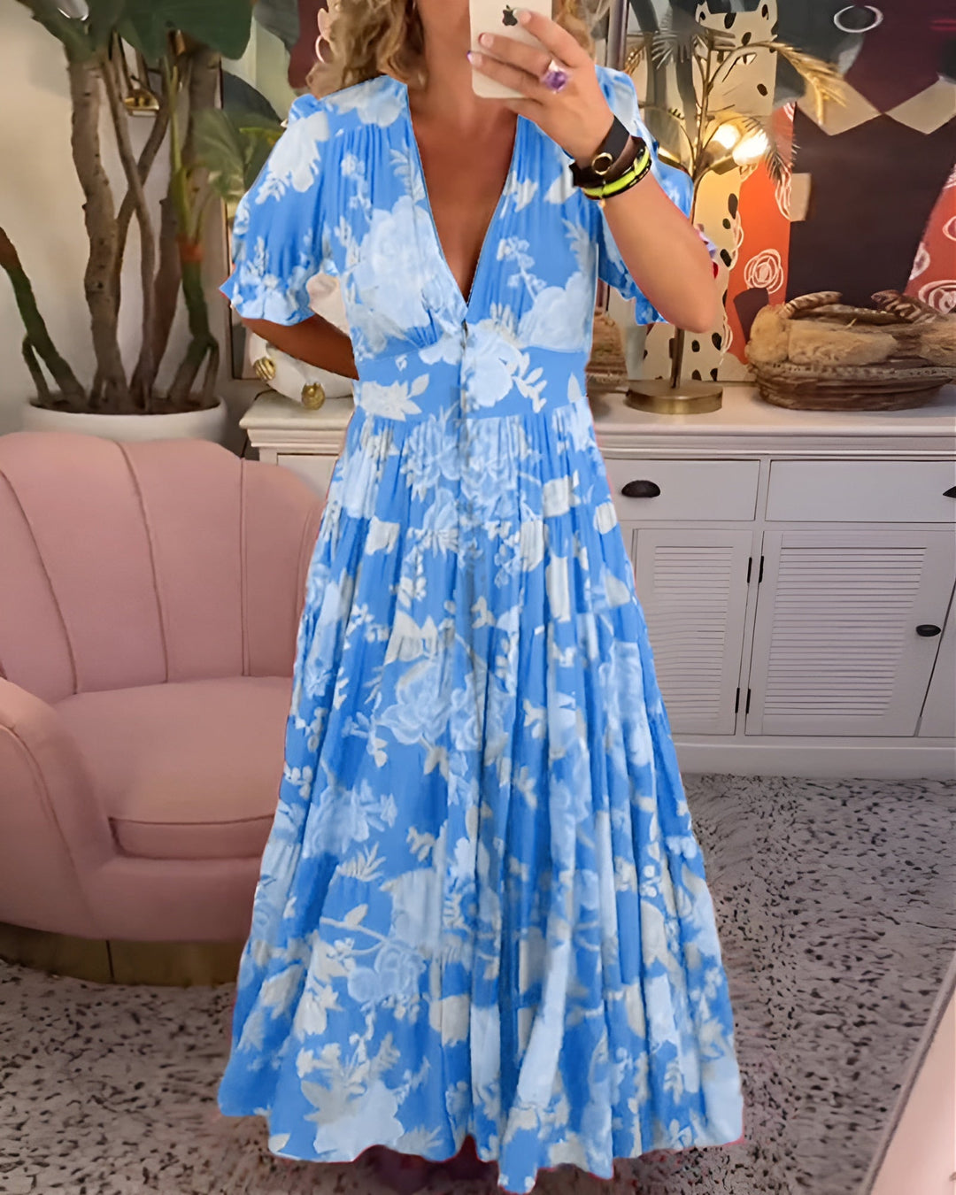 Marina | Women's Floral Summer Dress 2
