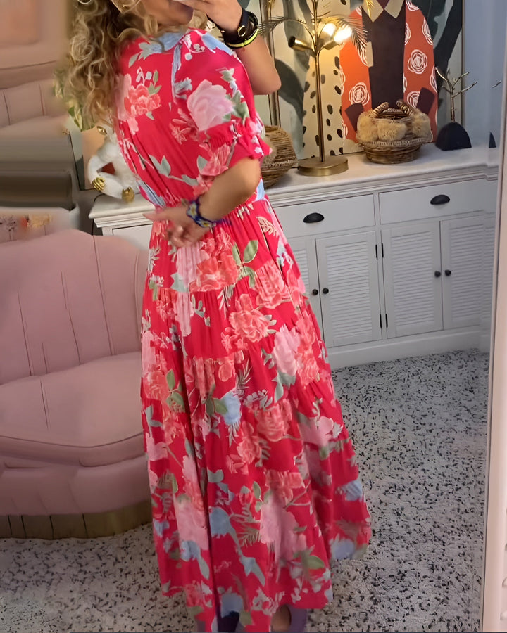 Marina | Women's Floral Summer Dress 4