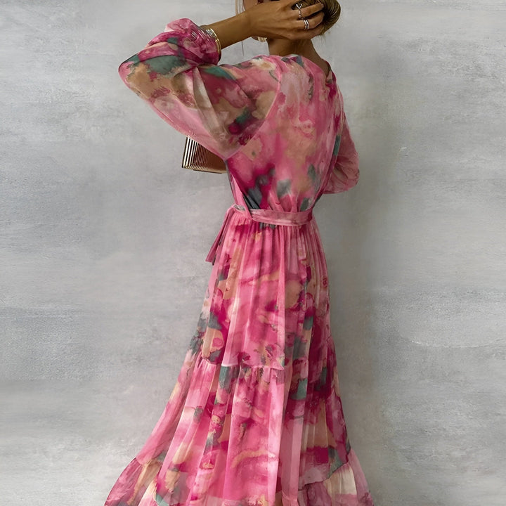 Marizanne | Elegant Pleated Summer Dress for Wedding Guests 3
