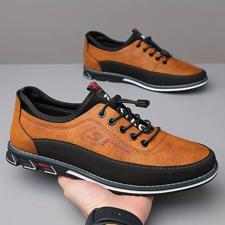 Maxwell | Mens Black Oxford Shoes 5