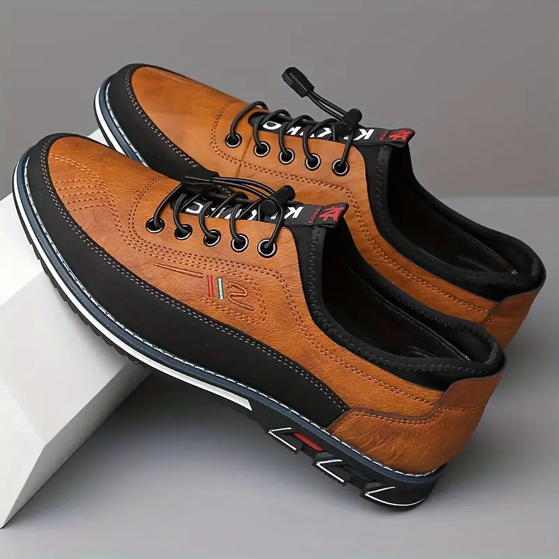 Maxwell | Mens Black Oxford Shoes 6