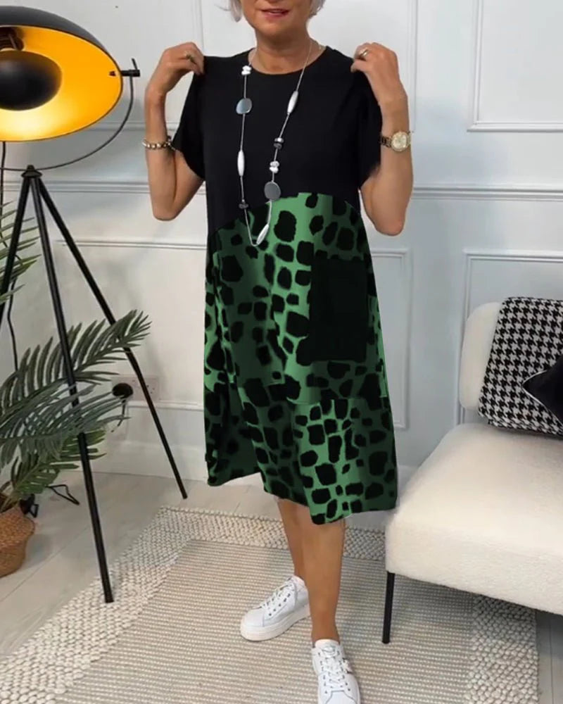 Melina | Women's Black Midi Dress 8