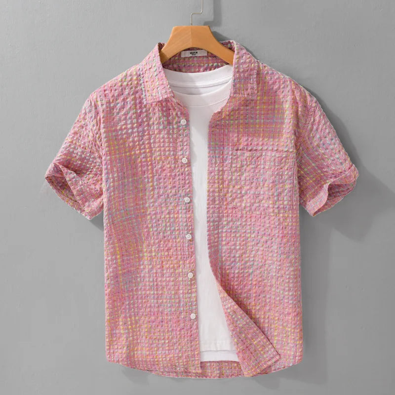 Mercer | Bubble-Weave Shirt 0