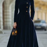 Natalia | A-Line Dress with Gold