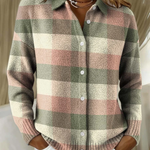 Neera | Checked knitted blouse