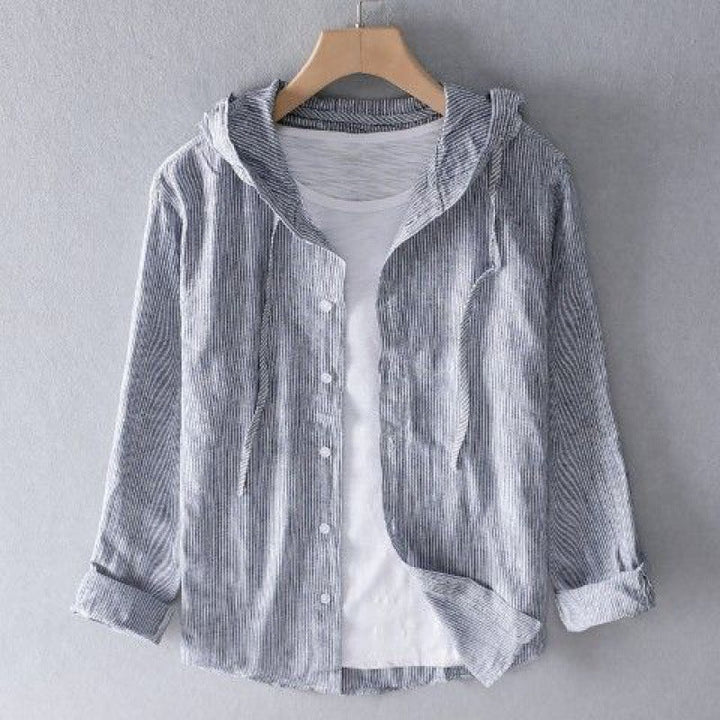 Nova | Luxurious Linen Hoodie 5