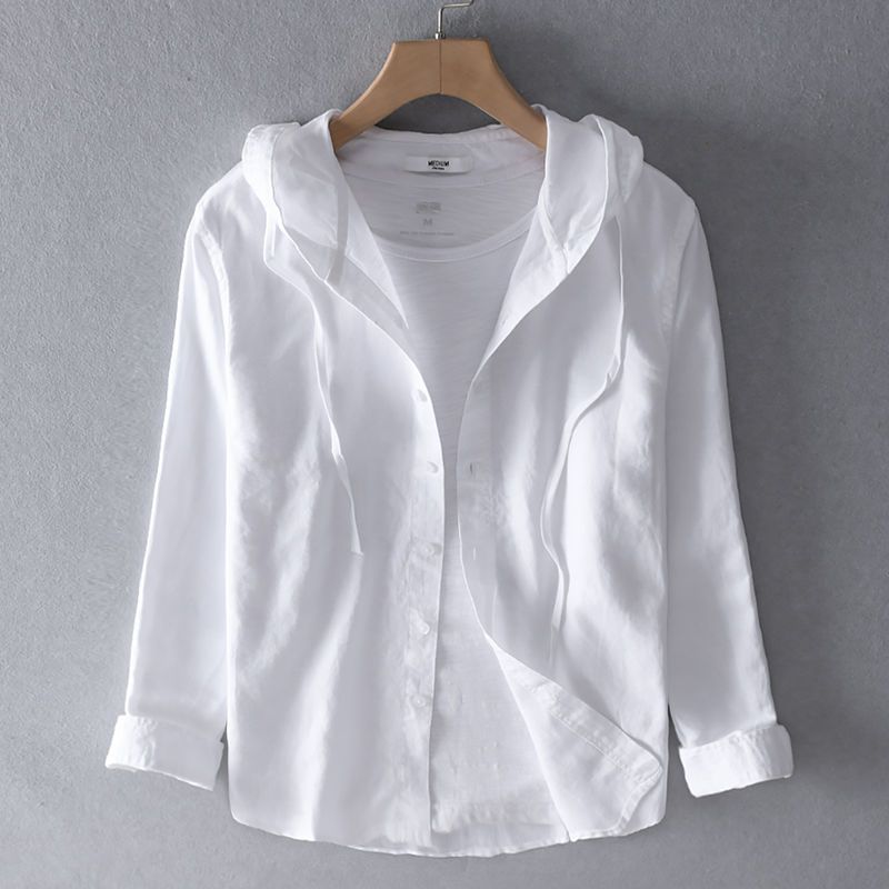 Nova | Luxurious Linen Hoodie 6