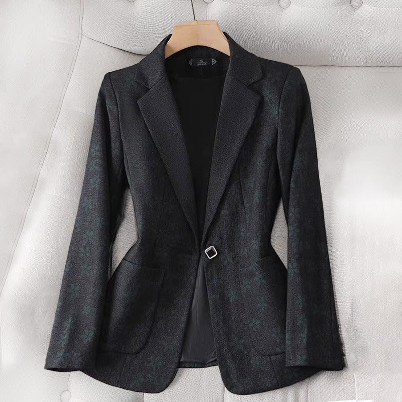 Katy | Women's Blazer with Grid Pattern 2