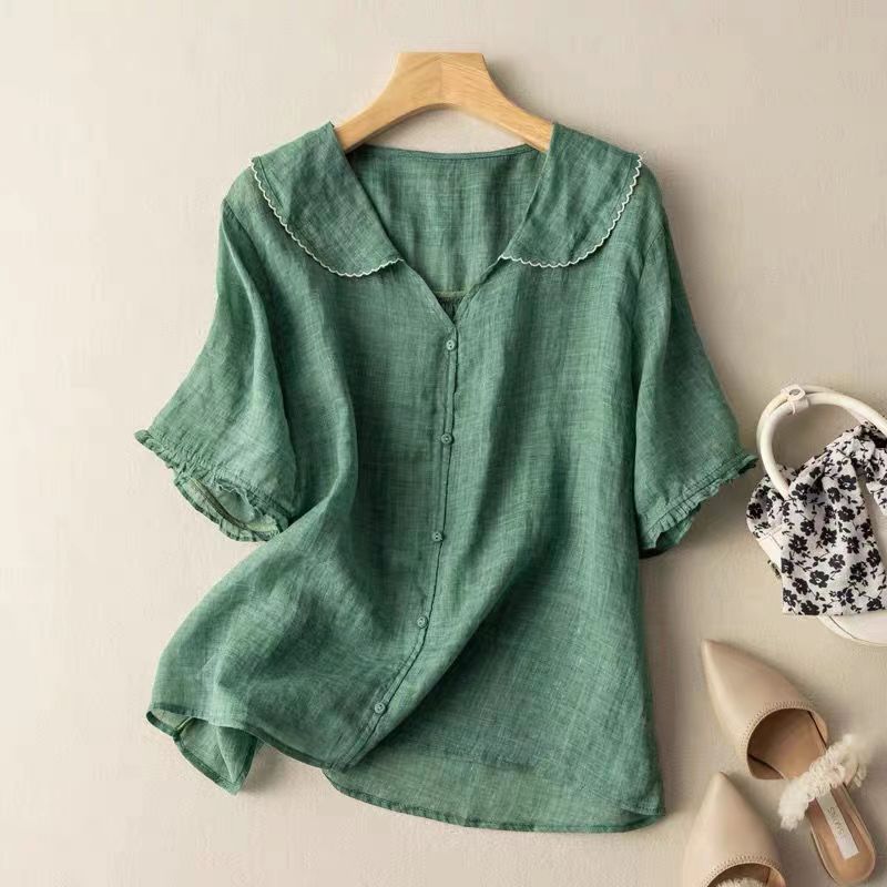 Khloe | Elegant Scalloped Blouse 1
