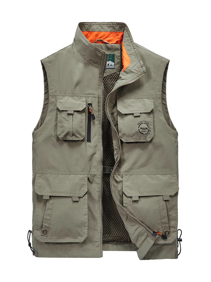 Oliver | Lightweight Multi-Pocket Cargo Vest 0