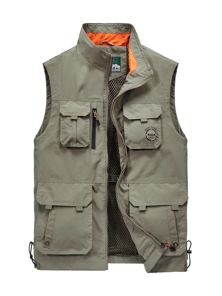 Oliver | Lightweight Multi-Pocket Cargo Vest 0