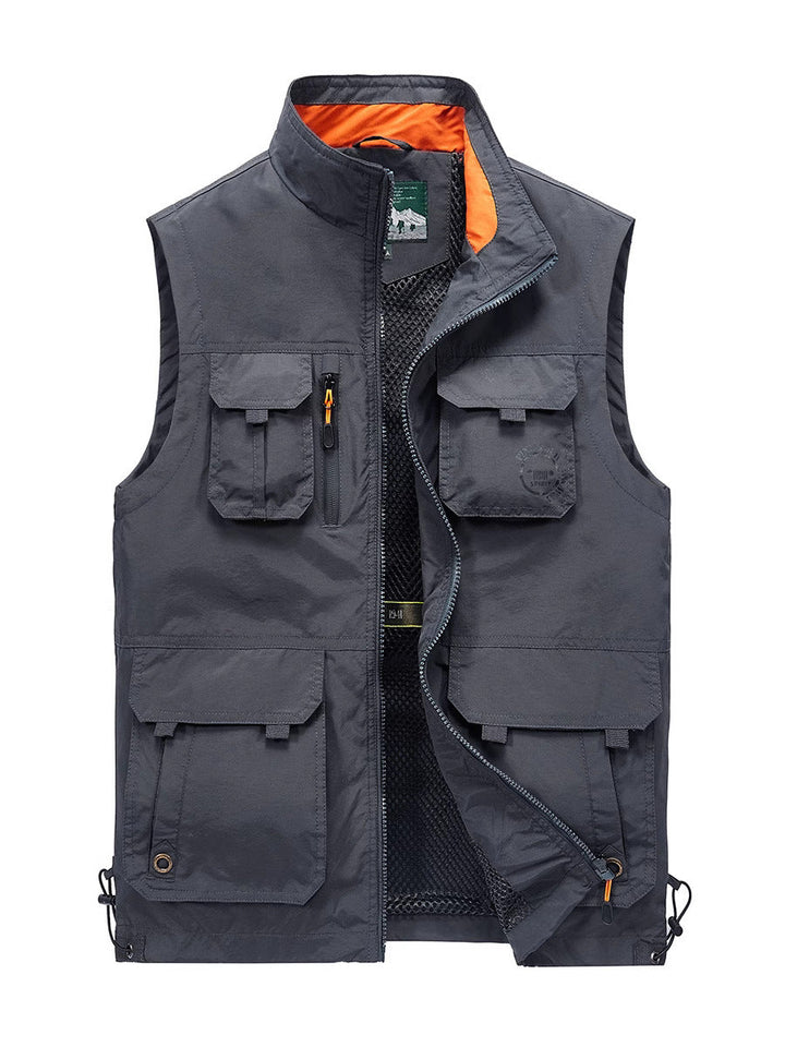 Oliver | Lightweight Multi-Pocket Cargo Vest 1