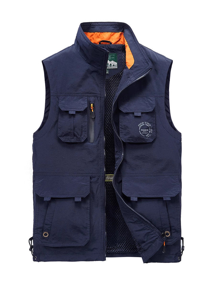Oliver | Lightweight Multi-Pocket Cargo Vest 2