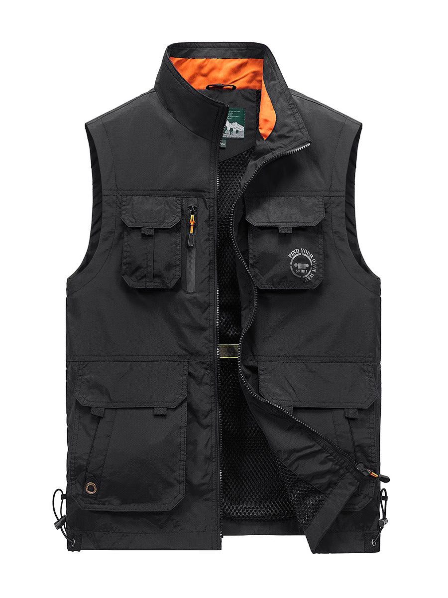 Oliver | Lightweight Multi-Pocket Cargo Vest 3