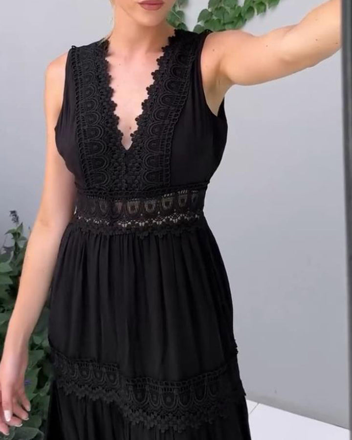 Olivia | Women's Summer Dress with Lace Details 7