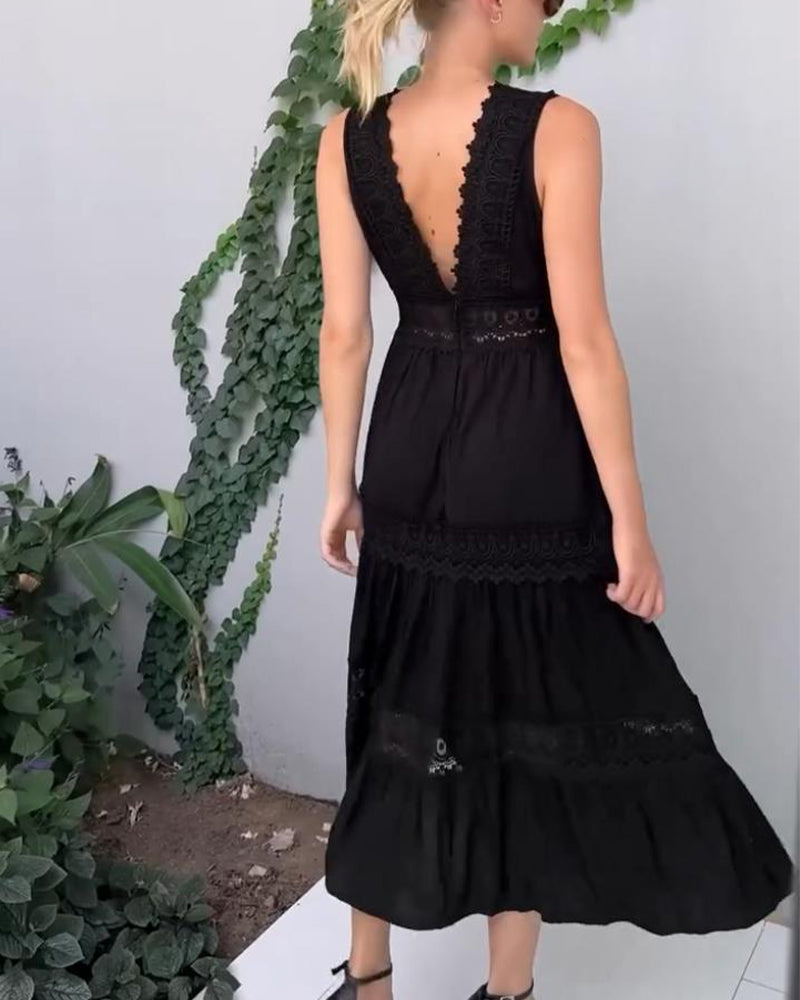 Olivia | Women's Summer Dress with Lace Details 8
