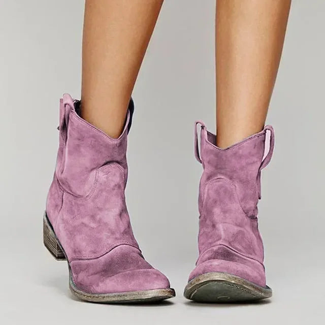 Paloma | Black Ankle Boots for Women 4