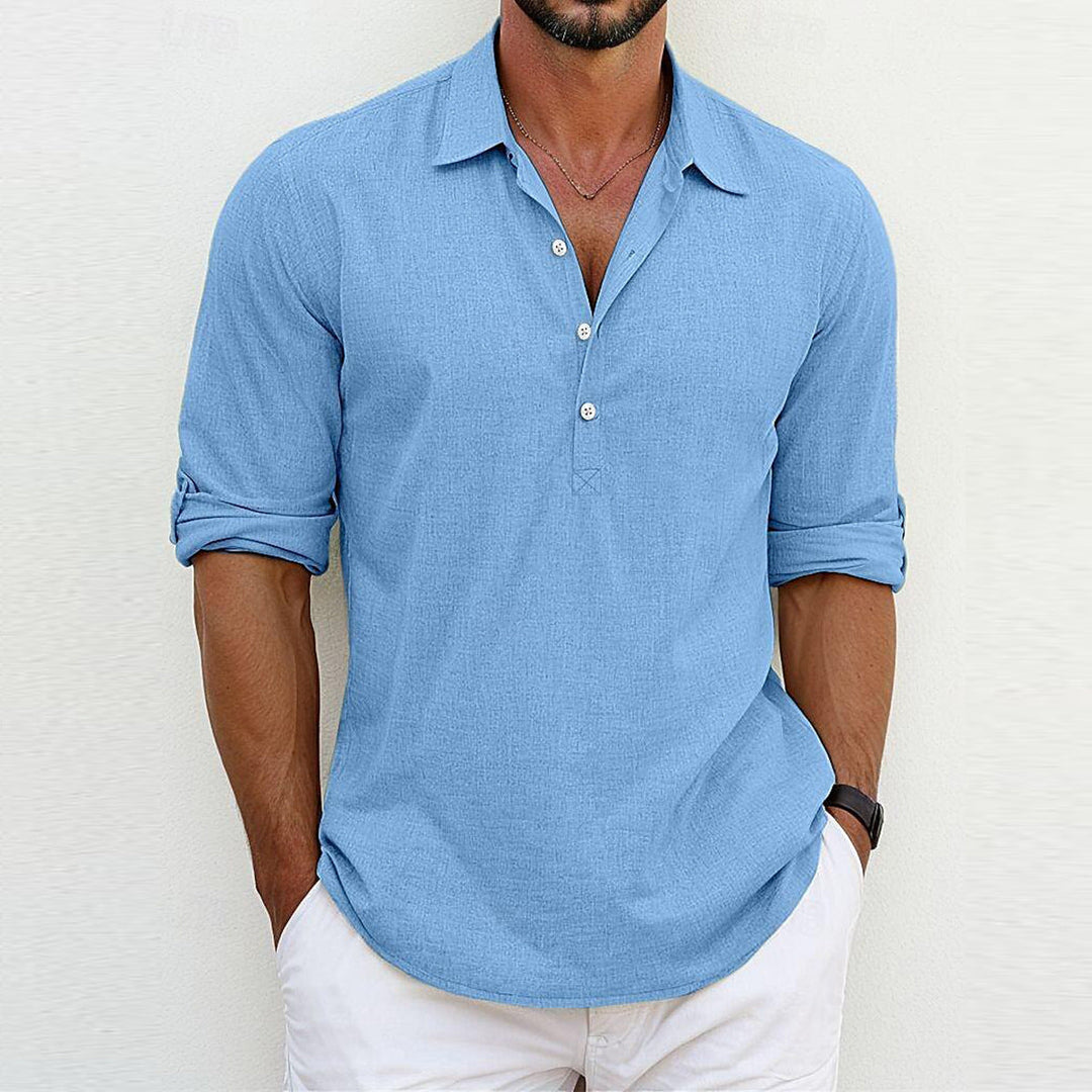 Ricardo | Long Sleeve Polo Shirt 0