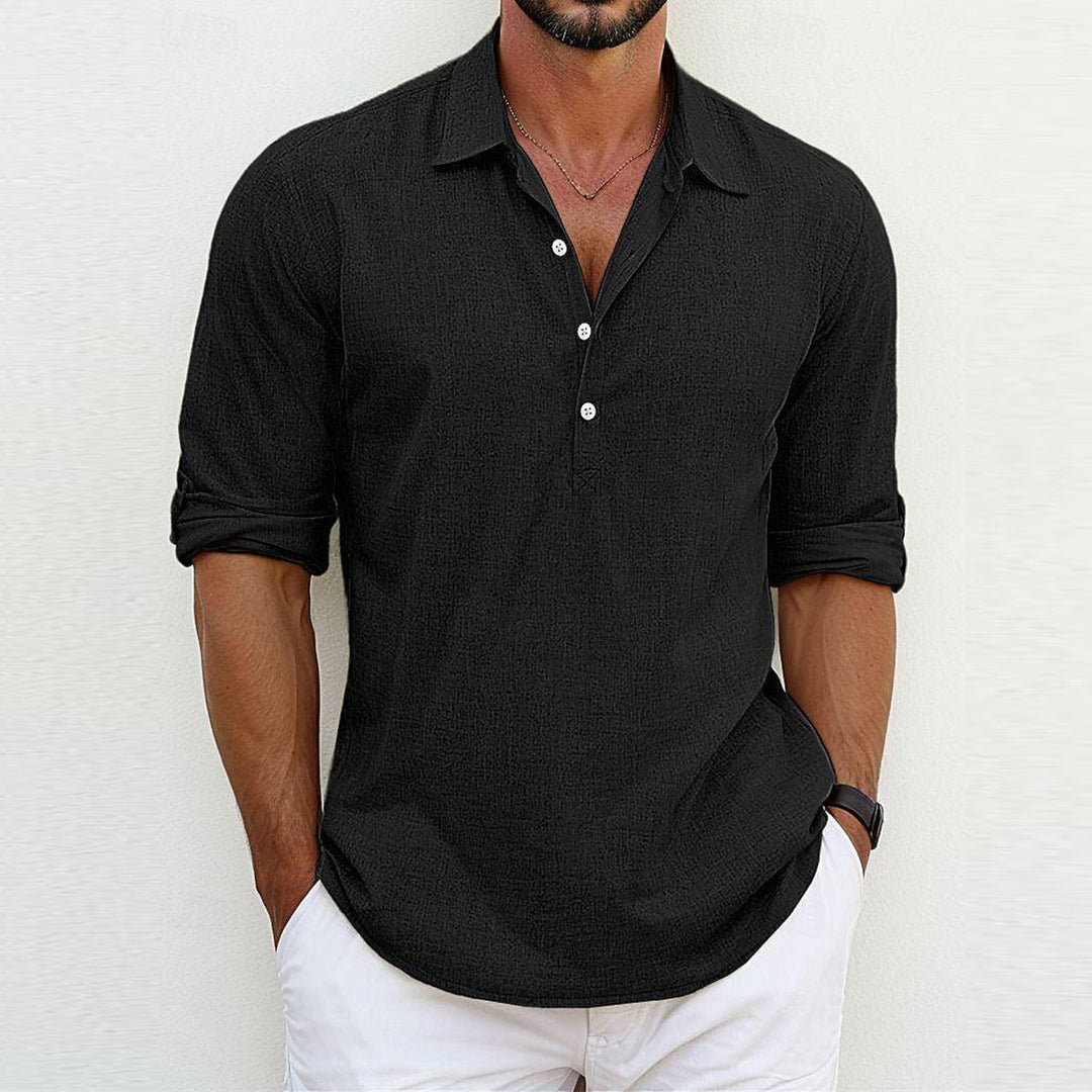 Ricardo | Long Sleeve Polo Shirt 2