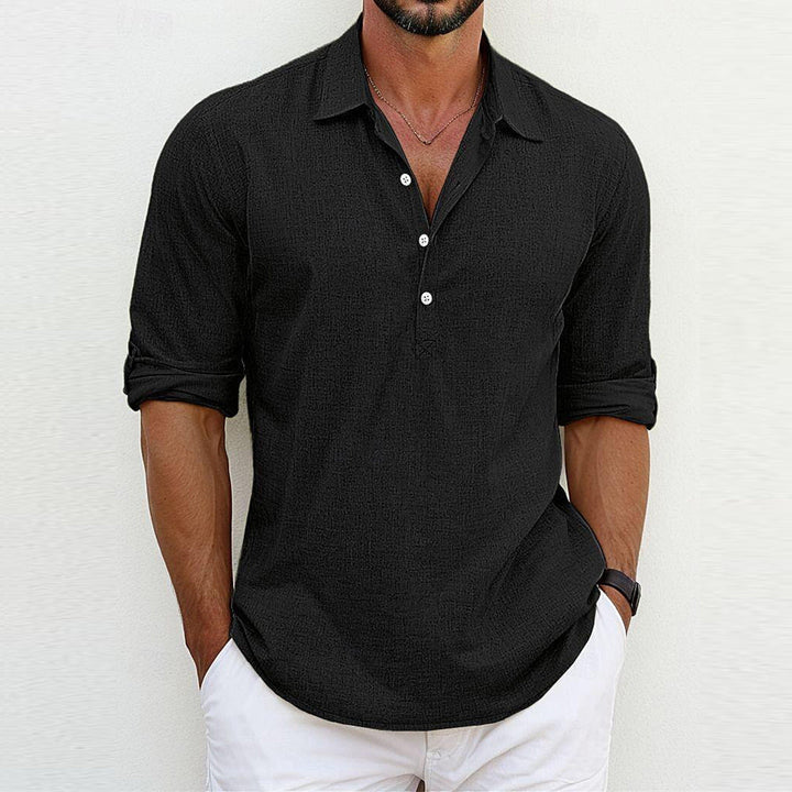 Ricardo | Long Sleeve Polo Shirt 2