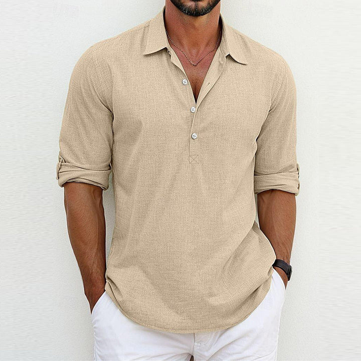Ricardo | Long Sleeve Polo Shirt 4