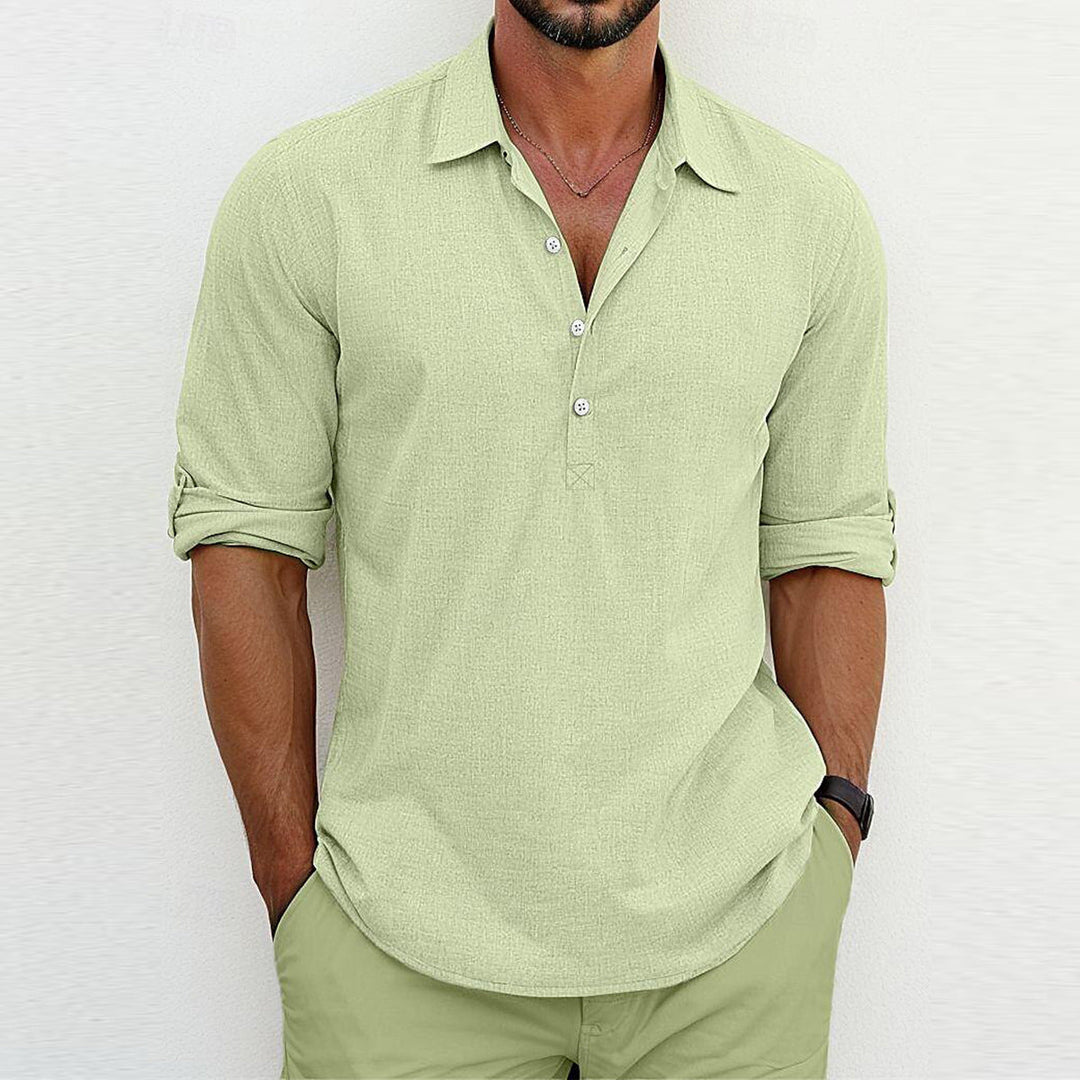 Ricardo | Long Sleeve Polo Shirt 5