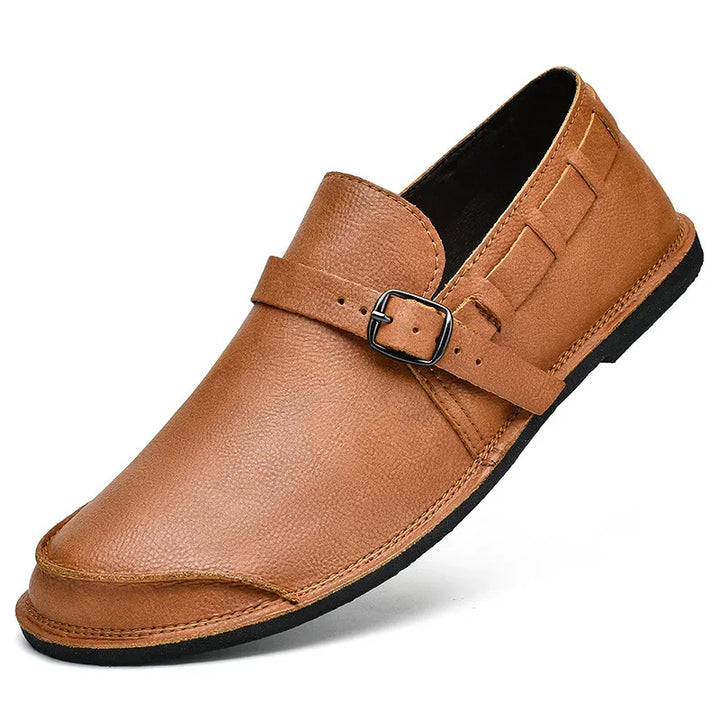 Variant image for Lorenzo | Buckled Leather Loafers-23