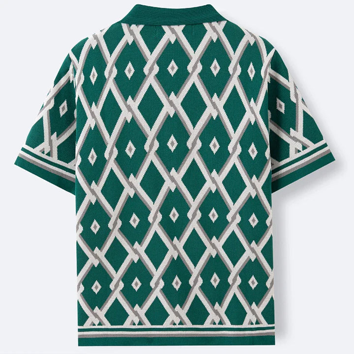 Dante | Retro-Style Polo Shirt-5