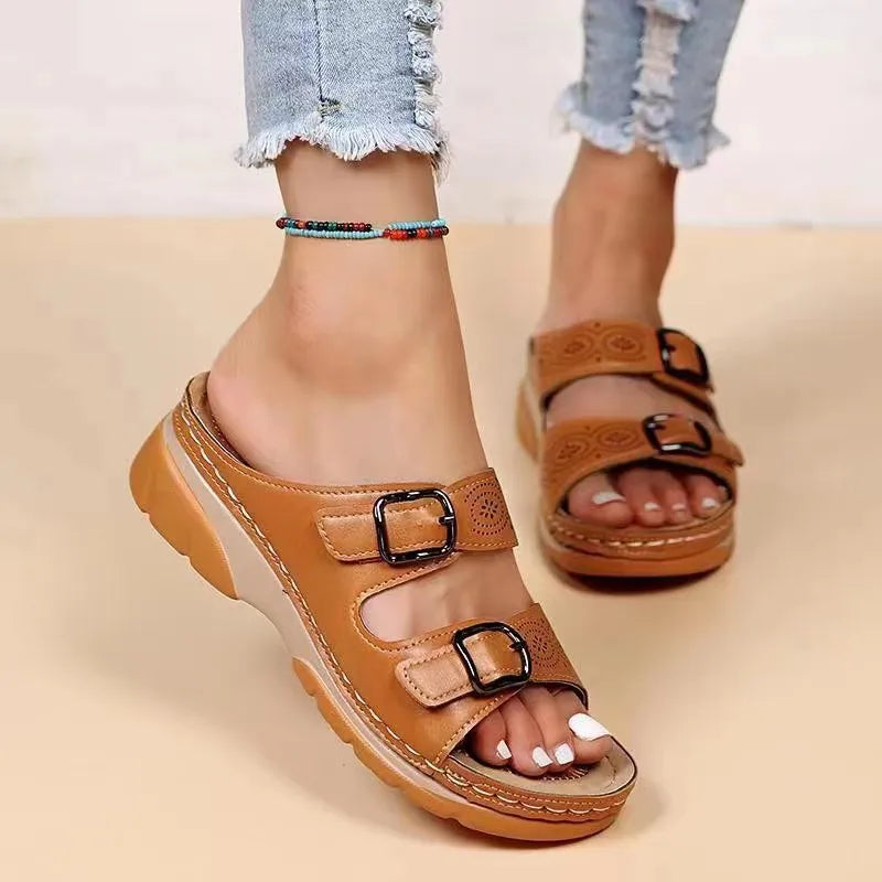 Nina | Women's Sandals with Orthopedic Support-3
