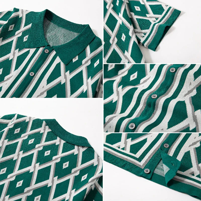 Dante | Retro-Style Polo Shirt-6