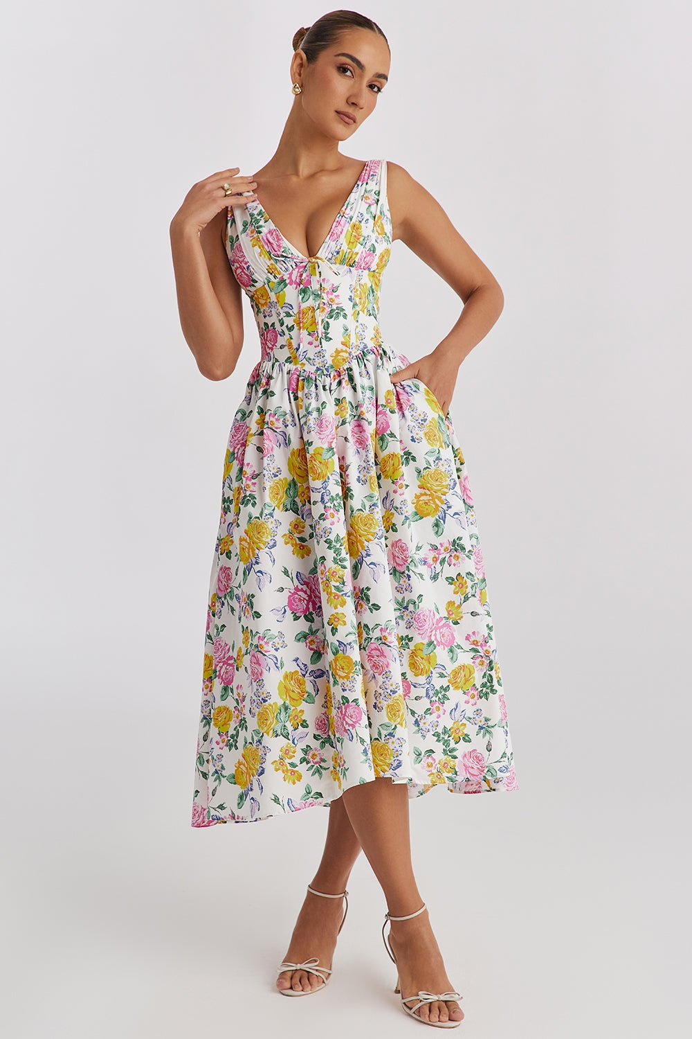 Sarah | Women's Summer Midi Dress 0