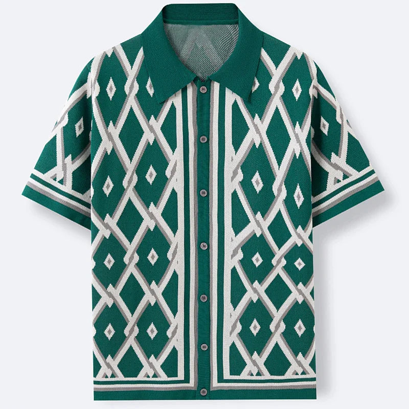 Dante | Retro-Style Polo Shirt-4