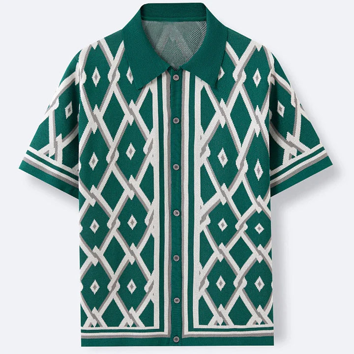 Dante | Retro-Style Polo Shirt-4