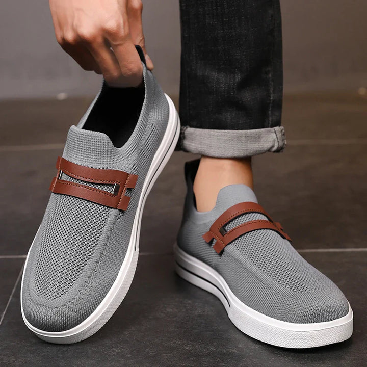 Greyford | Womens Mesh Ballet Flats-5