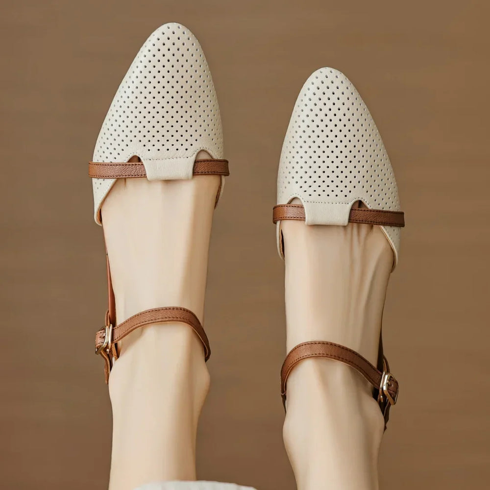 Julion | Black Leather Heels 2
