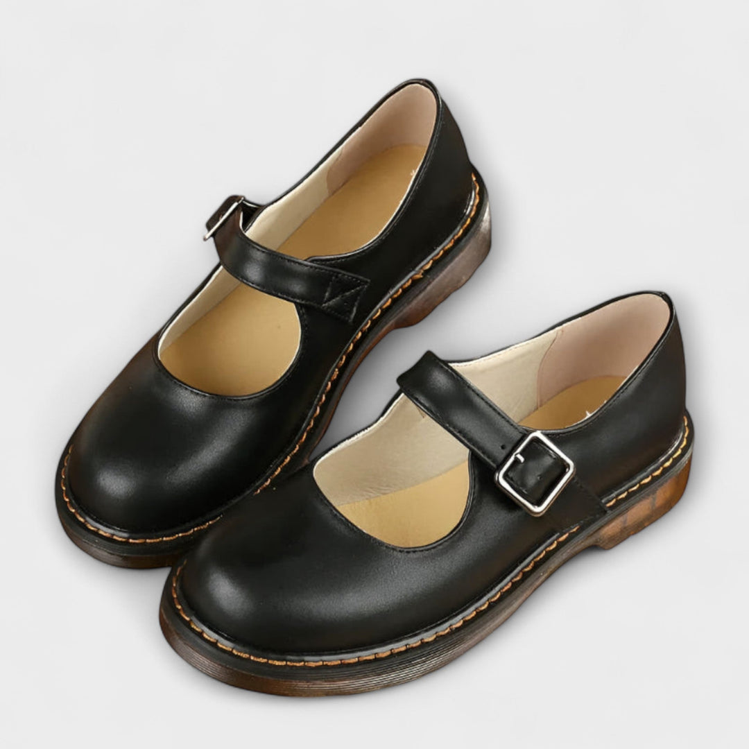 Yolanda | Women's Leather Flats 1