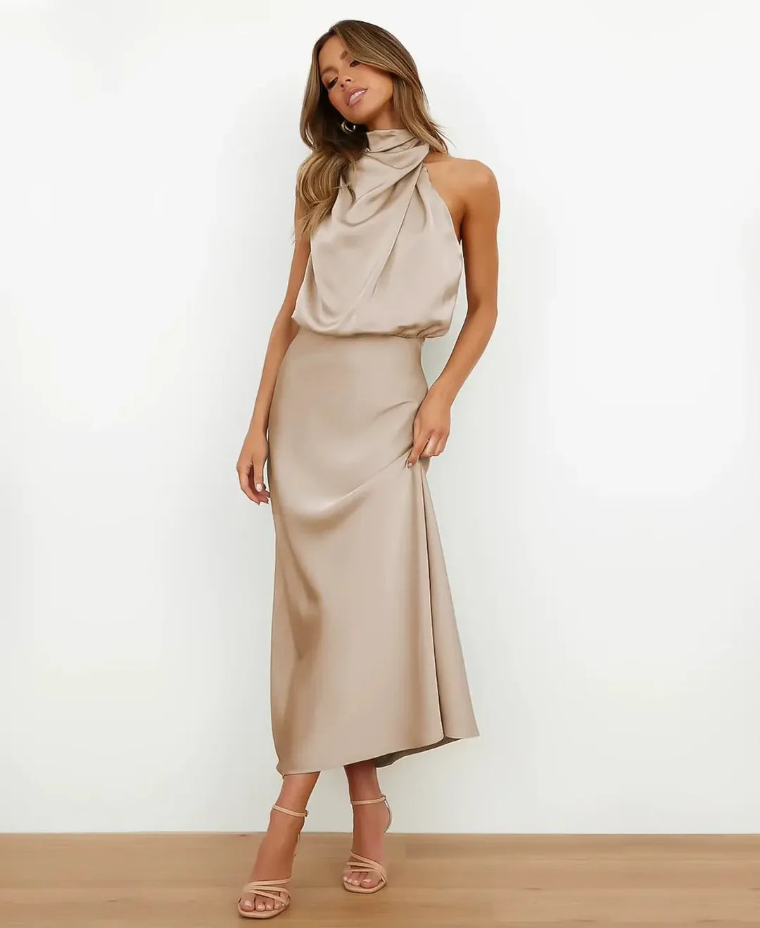 Solène | Women's Elegant Midi Dress 0